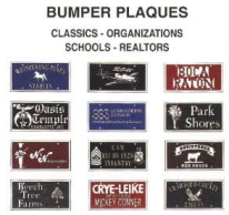 Bumper Plaques